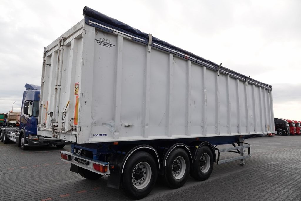 Tenta puspiekabe Kaiser WYWROTKA 55 m3 / ALUMINIOWA / WAGA: 5900 KG / SP: foto 6