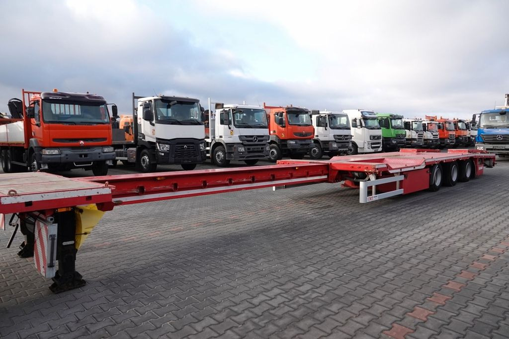 Kässbohrer NSP-24 / NACZEPA LAWETA / NISKOPODWOZIE / ROZCIĄ - Puspiekabe zema profila platforma: foto 2 Kässbohrer NSP-24 / NACZEPA LAWETA / NISKOPODWOZIE / ROZCIĄ - Puspiekabe zema profila platforma: foto 2