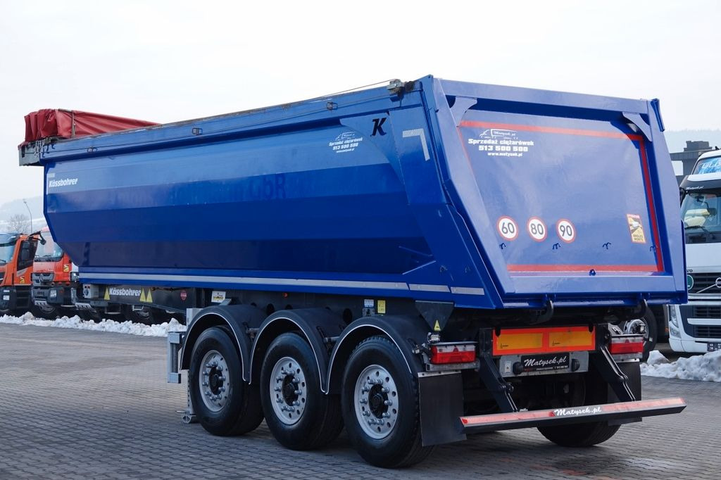 Kässbohrer WYWROTKA 29 m3 / STALOWA / RYNNA WANNA / HP - Tenta puspiekabe: foto 2 Kässbohrer WYWROTKA 29 m3 / STALOWA / RYNNA WANNA / HP - Tenta puspiekabe: foto 2