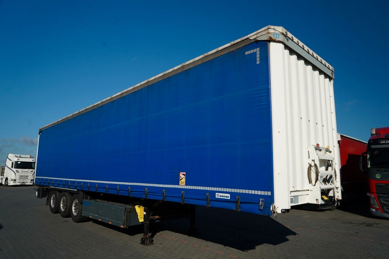 Krone FIRANKA / STANDARD / KOSZ NA PALETY / OŚ PODNOS - Tenta puspiekabe: foto 2 Krone FIRANKA / STANDARD / KOSZ NA PALETY / OŚ PODNOS - Tenta puspiekabe: foto 2