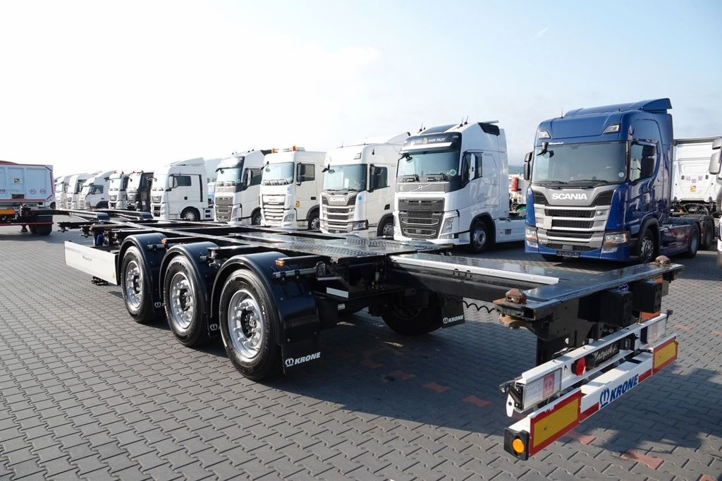 Krone NACZEPA PODKONTENEROWA / NOWA / 2023 ROK / ROZS  - Puspiekabe noņemamā virsbūve/ Konteineru vedējs: foto 3 Krone NACZEPA PODKONTENEROWA / NOWA / 2023 ROK / ROZS  - Puspiekabe noņemamā virsbūve/ Konteineru vedējs: foto 3