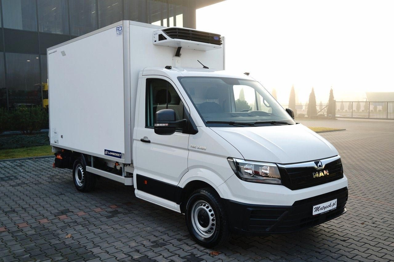 MAN TGE 3.180 / CHŁODNIA / AGREGAT CARRIER XARIOS 35 - Komercauto refrižerators: foto 1 MAN TGE 3.180 / CHŁODNIA / AGREGAT CARRIER XARIOS 35 - Komercauto refrižerators: foto 1