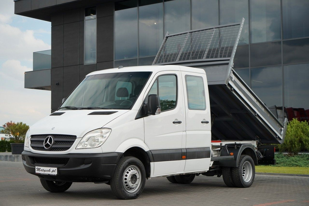 Mercedes-Benz SPRINTER / WYWROTKA - 2.80M / BLIŹNIAK / BRYGADÓ - Komercauto pašizgāzējs: foto 1 Mercedes-Benz SPRINTER / WYWROTKA - 2.80M / BLIŹNIAK / BRYGADÓ - Komercauto pašizgāzējs: foto 1