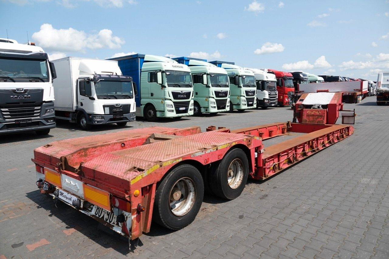 Puspiekabe zema profila platforma Nooteboom TIEFBET ODPINANA  / NISKOPODWOZIE / ROZCIĄGANA /: foto 18
