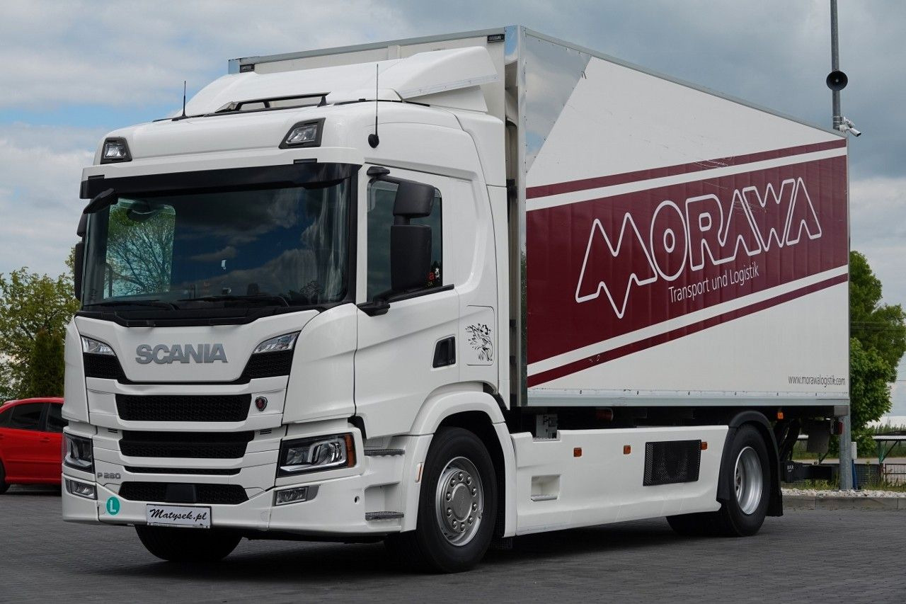 Scania P 280 / 4x2 / CHŁODNIA -6,2 M / AGREGAT FRIGO BL - Kravas automašīna ar slēgto virsbūvi: foto 1 Scania P 280 / 4x2 / CHŁODNIA -6,2 M / AGREGAT FRIGO BL - Kravas automašīna ar slēgto virsbūvi: foto 1