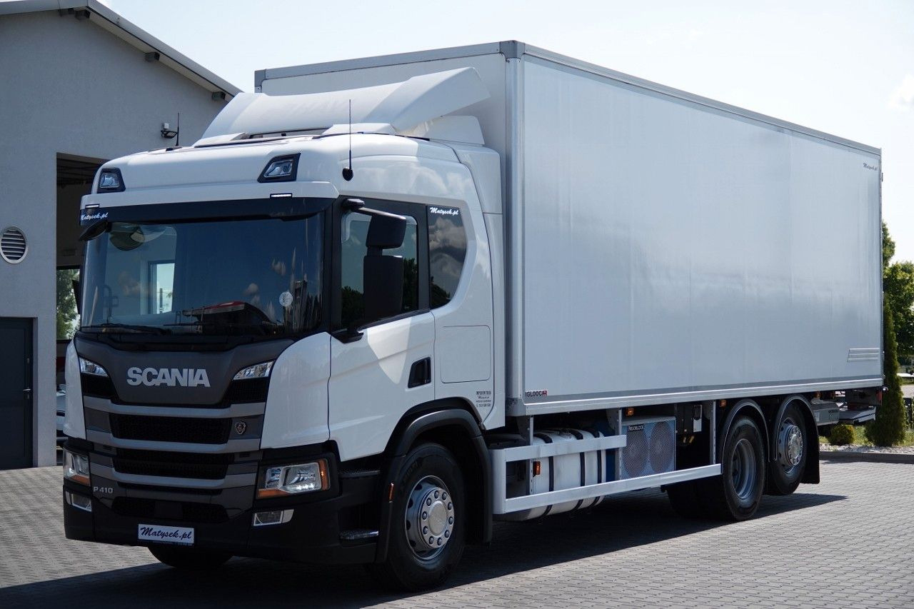 Scania P 410 / 6X2 /CHŁODNIA / SLÓWKA / Agregat THERMO - Kravas automašīna refrižerators: foto 2 Scania P 410 / 6X2 /CHŁODNIA / SLÓWKA / Agregat THERMO - Kravas automašīna refrižerators: foto 2