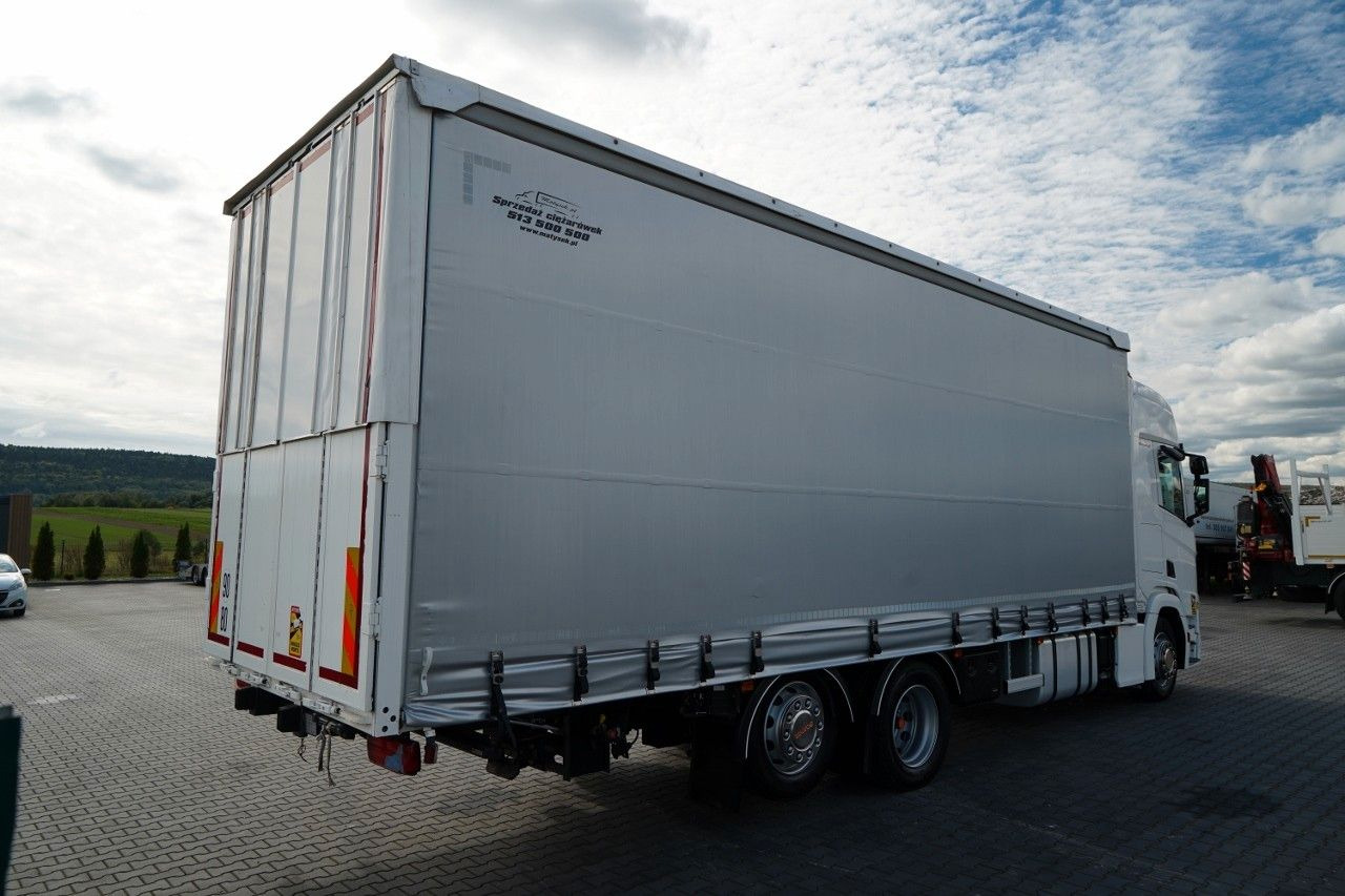 Scania R 450 / MEGA / 6x2 / FIRANKA - 8,2 m / SOLÓWKA / - Kravas automašīna ar tentu: foto 5 Scania R 450 / MEGA / 6x2 / FIRANKA - 8,2 m / SOLÓWKA / - Kravas automašīna ar tentu: foto 5