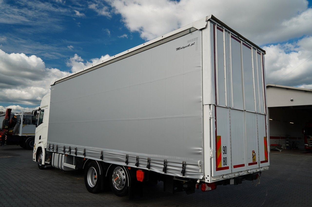 Scania R 450 / MEGA / 6x2 / FIRANKA - 8,2 m / SOLÓWKA / - Kravas automašīna ar tentu: foto 4 Scania R 450 / MEGA / 6x2 / FIRANKA - 8,2 m / SOLÓWKA / - Kravas automašīna ar tentu: foto 4