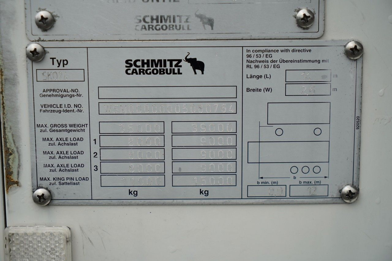 Schmitz Cargobull CHŁODNIA / THERMO KING SLX 300 / HAKÓWKA / HAKOW līzingu Schmitz Cargobull CHŁODNIA / THERMO KING SLX 300 / HAKÓWKA / HAKOW: foto 19 Schmitz Cargobull CHŁODNIA / THERMO KING SLX 300 / HAKÓWKA / HAKOW līzingu Schmitz Cargobull CHŁODNIA / THERMO KING SLX 300 / HAKÓWKA / HAKOW: foto 19