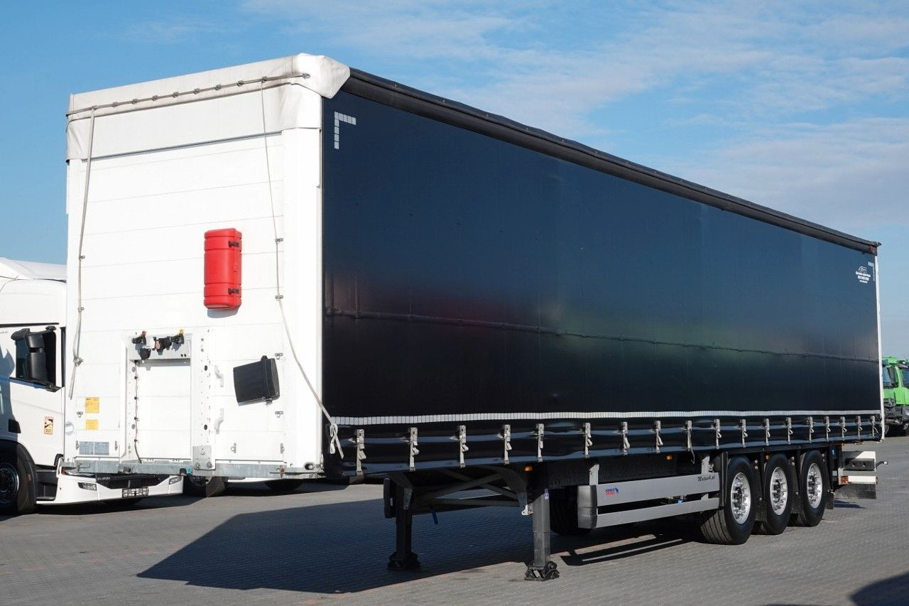Tenta puspiekabe Schmitz Cargobull FIRANKA / STANDARD / 2 OSIE PODNOSZONA / OPONY 1: foto 1