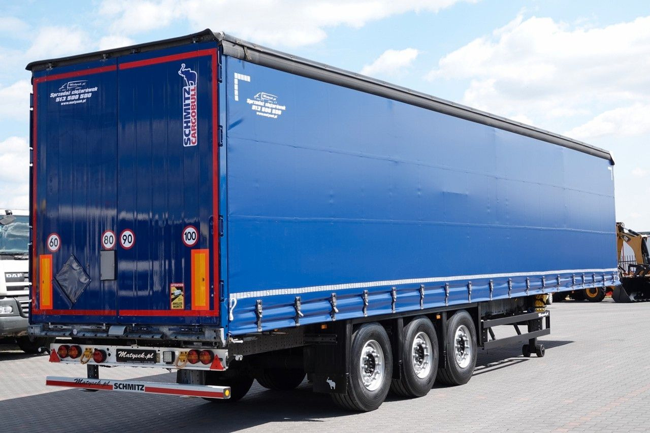 Schmitz Cargobull FIRANKA / STANDARD / OPONY 100% / MAŁO UŻYWANA - Tenta puspiekabe: foto 4 Schmitz Cargobull FIRANKA / STANDARD / OPONY 100% / MAŁO UŻYWANA - Tenta puspiekabe: foto 4