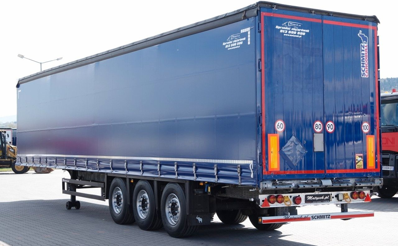 Schmitz Cargobull FIRANKA / STANDARD / OPONY 100% / MAŁO UŻYWANA - Tenta puspiekabe: foto 3 Schmitz Cargobull FIRANKA / STANDARD / OPONY 100% / MAŁO UŻYWANA - Tenta puspiekabe: foto 3