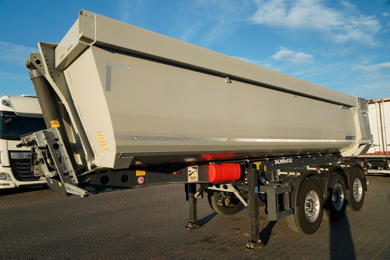 Schmitz Cargobull / WYWROTKA / 26 m3 / HYDROKLAPA / OŚ PODNOSZONA - Puspiekabe pašizgāzējs: foto 2 Schmitz Cargobull / WYWROTKA / 26 m3 / HYDROKLAPA / OŚ PODNOSZONA - Puspiekabe pašizgāzējs: foto 2