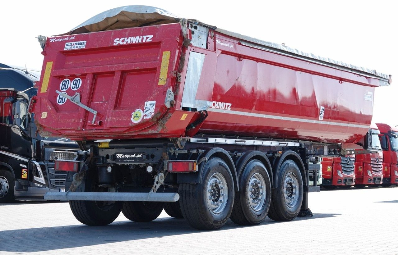 Schmitz Cargobull WYWROTKA / 26 m3 / STALOWA / HYDROKLAPA / OŚ PO - Puspiekabe pašizgāzējs: foto 5 Schmitz Cargobull WYWROTKA / 26 m3 / STALOWA / HYDROKLAPA / OŚ PO - Puspiekabe pašizgāzējs: foto 5