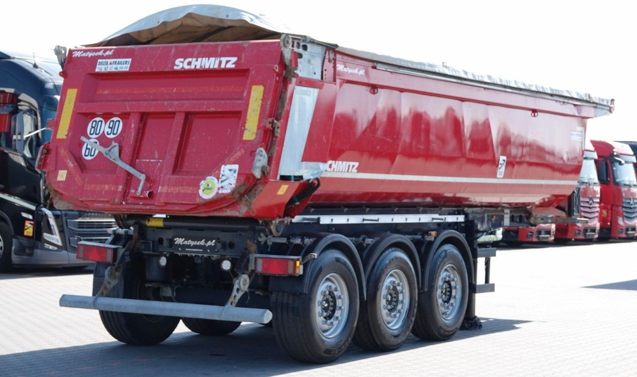 Schmitz Cargobull WYWROTKA / 26 m3 / STALOWA / HYDROKLAPA / OŚ PO - Puspiekabe pašizgāzējs: foto 4 Schmitz Cargobull WYWROTKA / 26 m3 / STALOWA / HYDROKLAPA / OŚ PO - Puspiekabe pašizgāzējs: foto 4