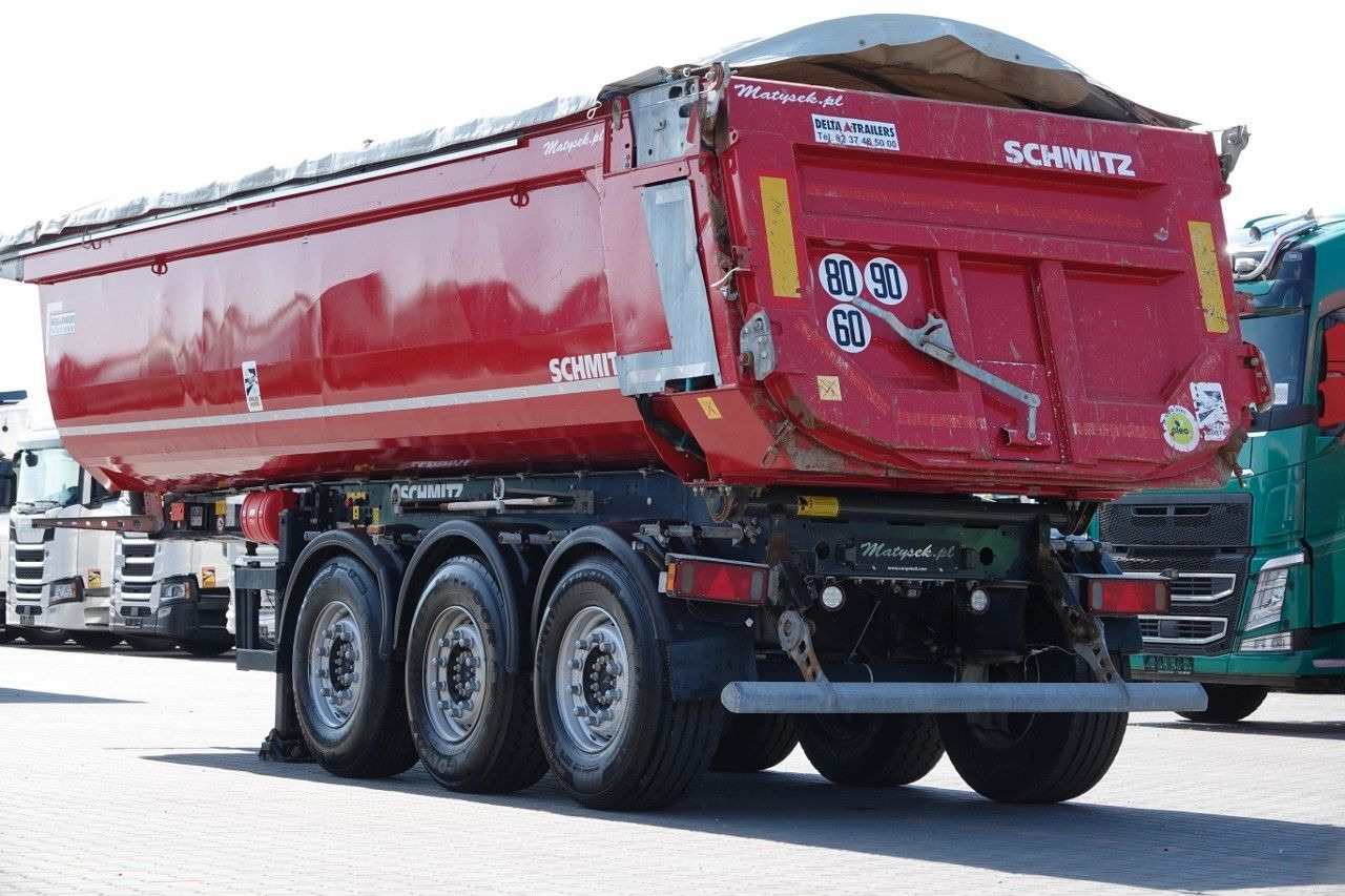 Schmitz Cargobull WYWROTKA / 26 m3 / STALOWA / HYDROKLAPA / OŚ PO - Puspiekabe pašizgāzējs: foto 3 Schmitz Cargobull WYWROTKA / 26 m3 / STALOWA / HYDROKLAPA / OŚ PO - Puspiekabe pašizgāzējs: foto 3