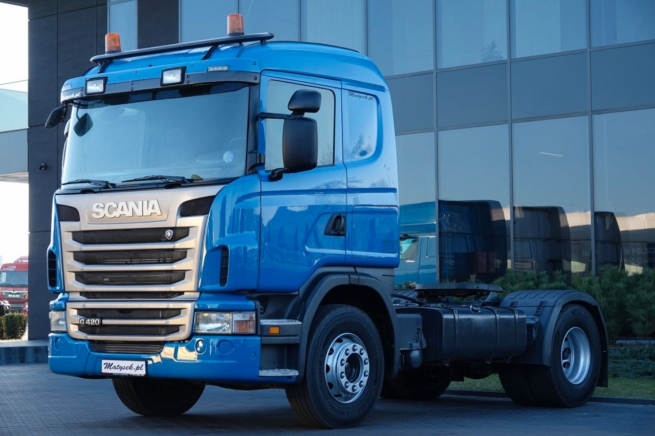 Scania G 420 / RETARDER / HYDRAULIKA / NISKA KABINA / Scania G 420 / RETARDER / HYDRAULIKA / NISKA KABINA / E - Vilcējs: foto 2 Scania G 420 / RETARDER / HYDRAULIKA / NISKA KABINA / Scania G 420 / RETARDER / HYDRAULIKA / NISKA KABINA / E - Vilcējs: foto 2