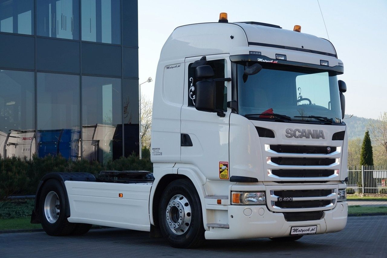 Scania G 490 / RETARDER / HIGHLINE / ALUFELGI / SPROWA Scania G 490 / RETARDER / HIGHLINE / ALUFELGI / SPROWA - Vilcējs: foto 1 Scania G 490 / RETARDER / HIGHLINE / ALUFELGI / SPROWA Scania G 490 / RETARDER / HIGHLINE / ALUFELGI / SPROWA - Vilcējs: foto 1