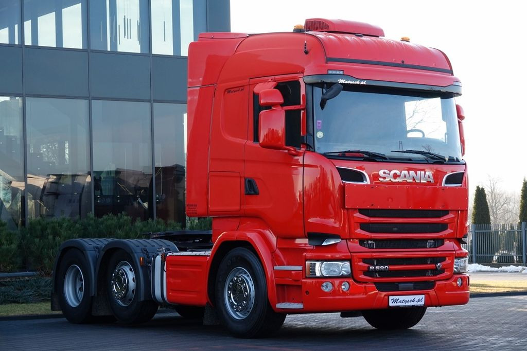 Scania R 580 / V8 / 6x2 / PUSHER / OŚ PODNOSZONA / OŚ - Vilcējs: foto 1 Scania R 580 / V8 / 6x2 / PUSHER / OŚ PODNOSZONA / OŚ - Vilcējs: foto 1