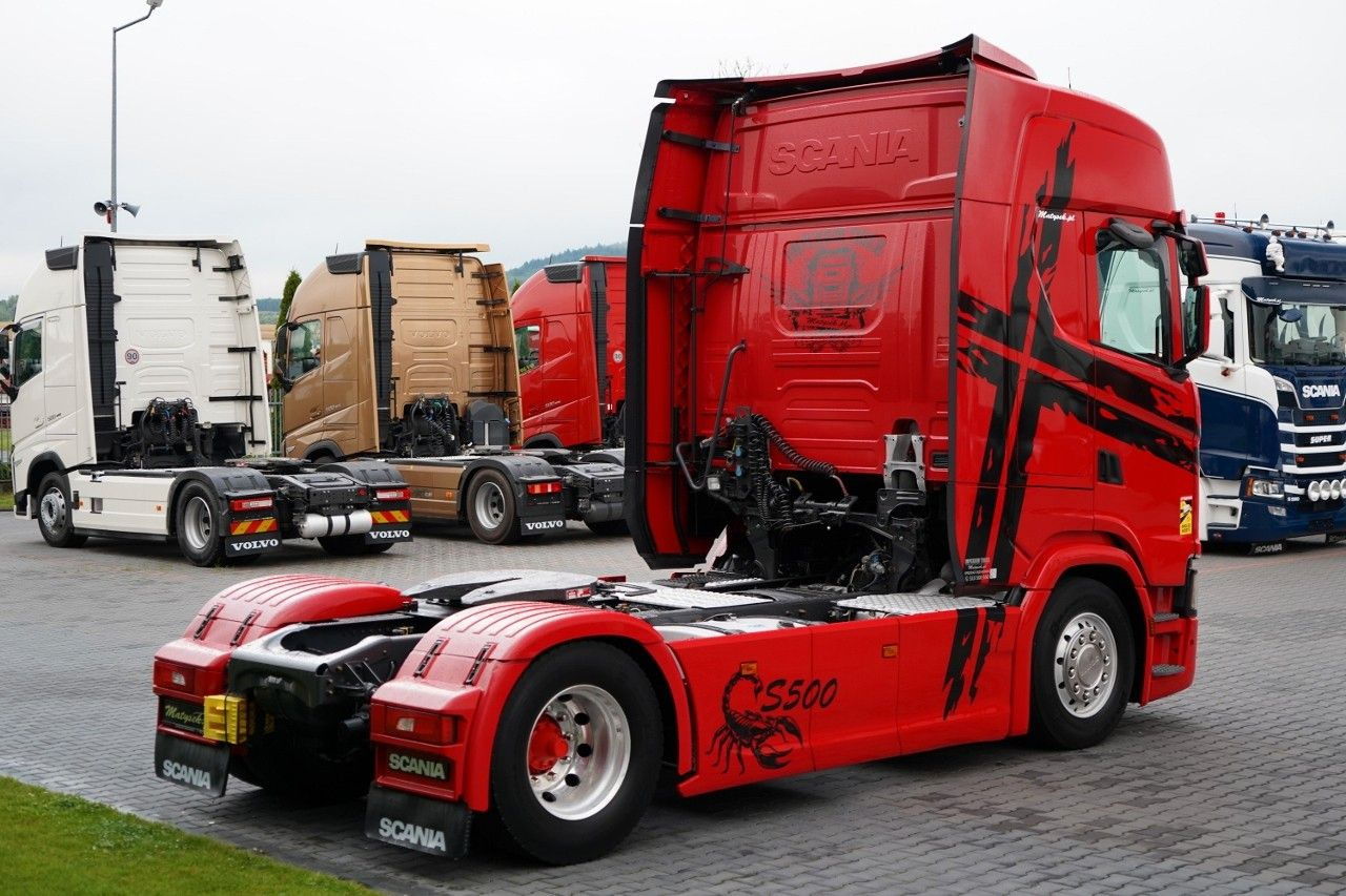 Vilcējs Scania S 500 / RETARDER / I-PARK COOL  / ALUFELGI / PO: foto 8