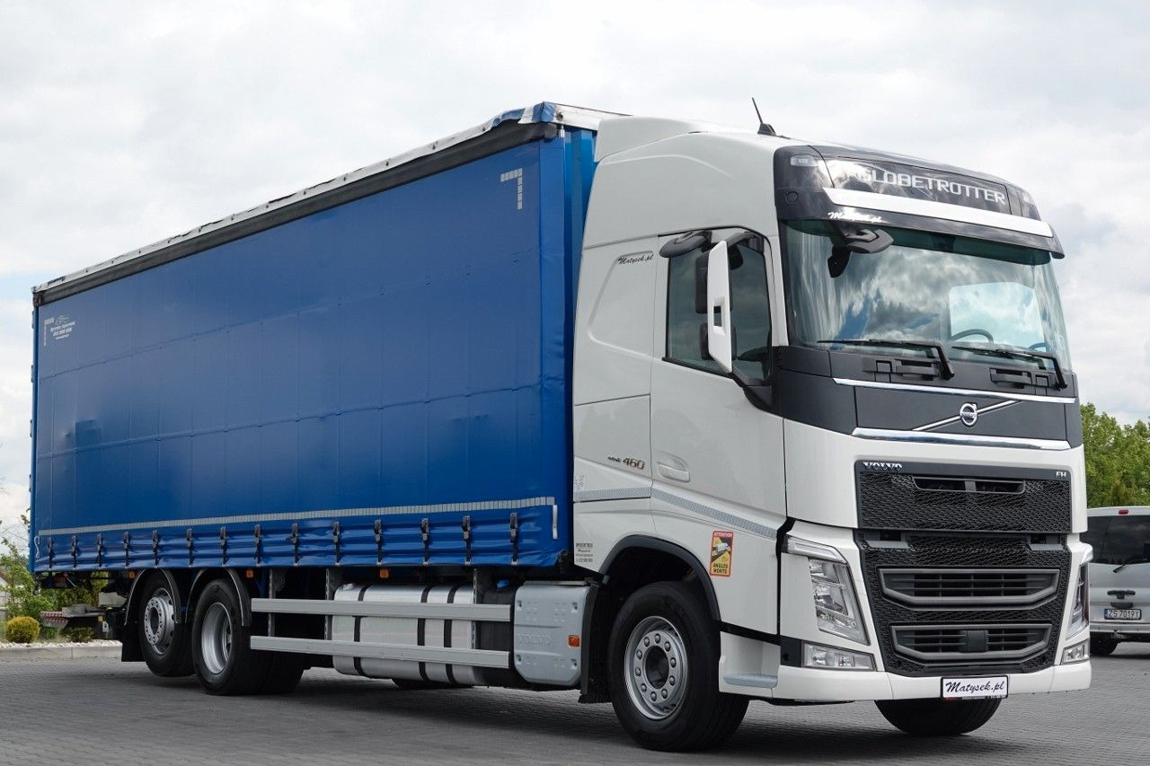 Volvo FH 460 / 6X2 / SOLÓWKA / FIRANKA 9.45 M / I-PARK - Kravas automašīna ar tentu: foto 4 Volvo FH 460 / 6X2 / SOLÓWKA / FIRANKA 9.45 M / I-PARK - Kravas automašīna ar tentu: foto 4