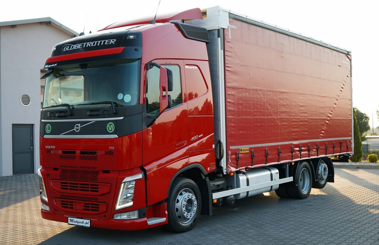 Volvo FH 460 / FIRANKA / 6x2 / PODNOSZONY DACH / I-PAR - Kravas automašīna ar tentu: foto 1 Volvo FH 460 / FIRANKA / 6x2 / PODNOSZONY DACH / I-PAR - Kravas automašīna ar tentu: foto 1
