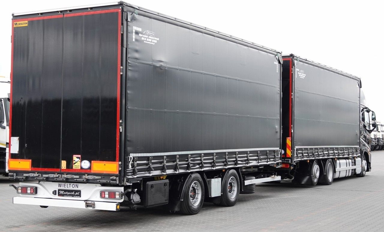 Volvo FH 460 / I-SAVE / XXL / ZESTAW TANDEM PRZEJAZDOW - Kravas automašīna ar tentu: foto 3 Volvo FH 460 / I-SAVE / XXL / ZESTAW TANDEM PRZEJAZDOW - Kravas automašīna ar tentu: foto 3