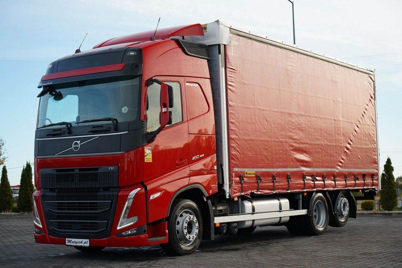Volvo FH 460 / SOLÓWKA / I-SAVE / I-PARK COOL / OŚ POD - Kravas automašīna ar tentu: foto 3 Volvo FH 460 / SOLÓWKA / I-SAVE / I-PARK COOL / OŚ POD - Kravas automašīna ar tentu: foto 3