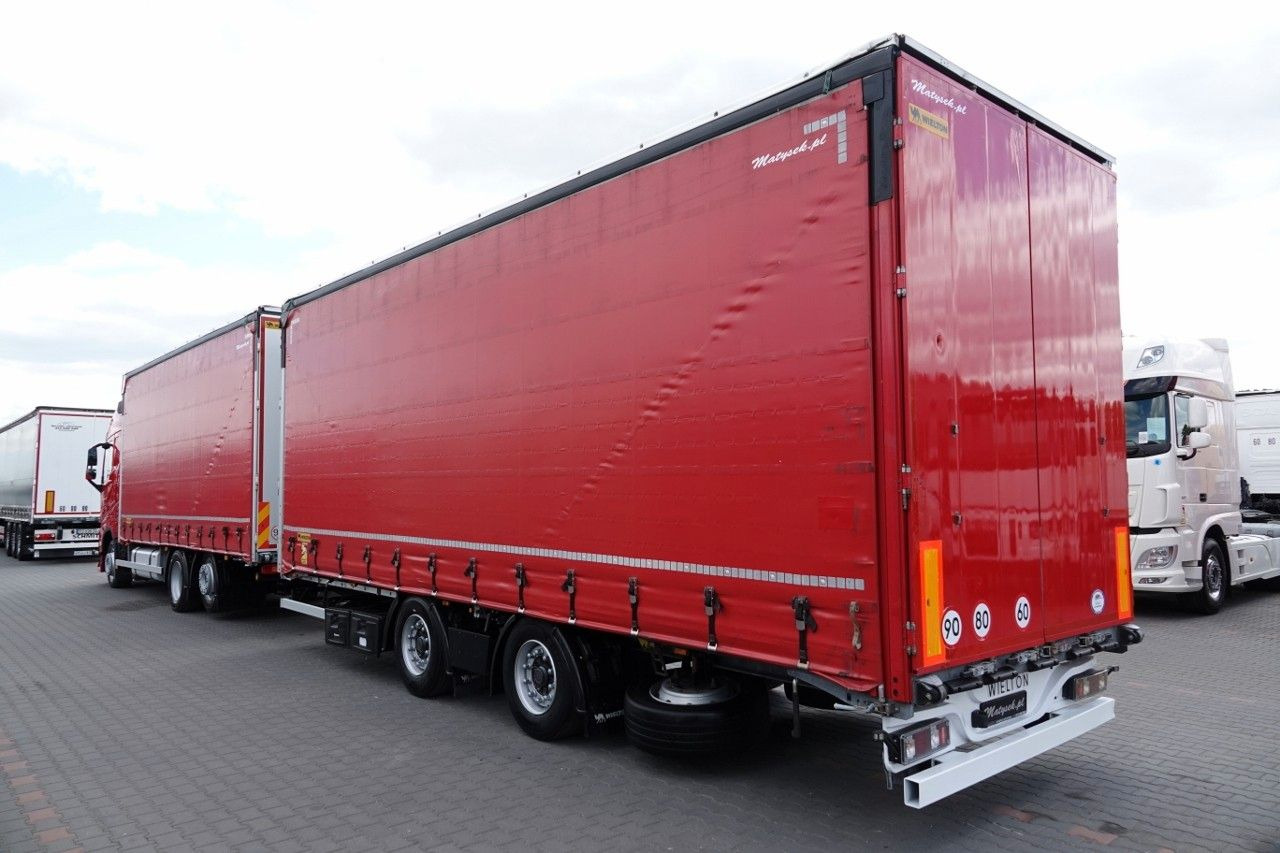 Volvo FH 460 / ZESTAW TANDEM 120 M3 / I-PARK COOL - Kravas automašīna ar tentu: foto 3 Volvo FH 460 / ZESTAW TANDEM 120 M3 / I-PARK COOL - Kravas automašīna ar tentu: foto 3