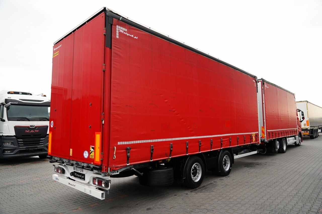 Volvo FH 460 / ZESTAW TANDEM / 120 M3 / PRZEJAZDOWY / - Kravas automašīna ar tentu: foto 3 Volvo FH 460 / ZESTAW TANDEM / 120 M3 / PRZEJAZDOWY / - Kravas automašīna ar tentu: foto 3