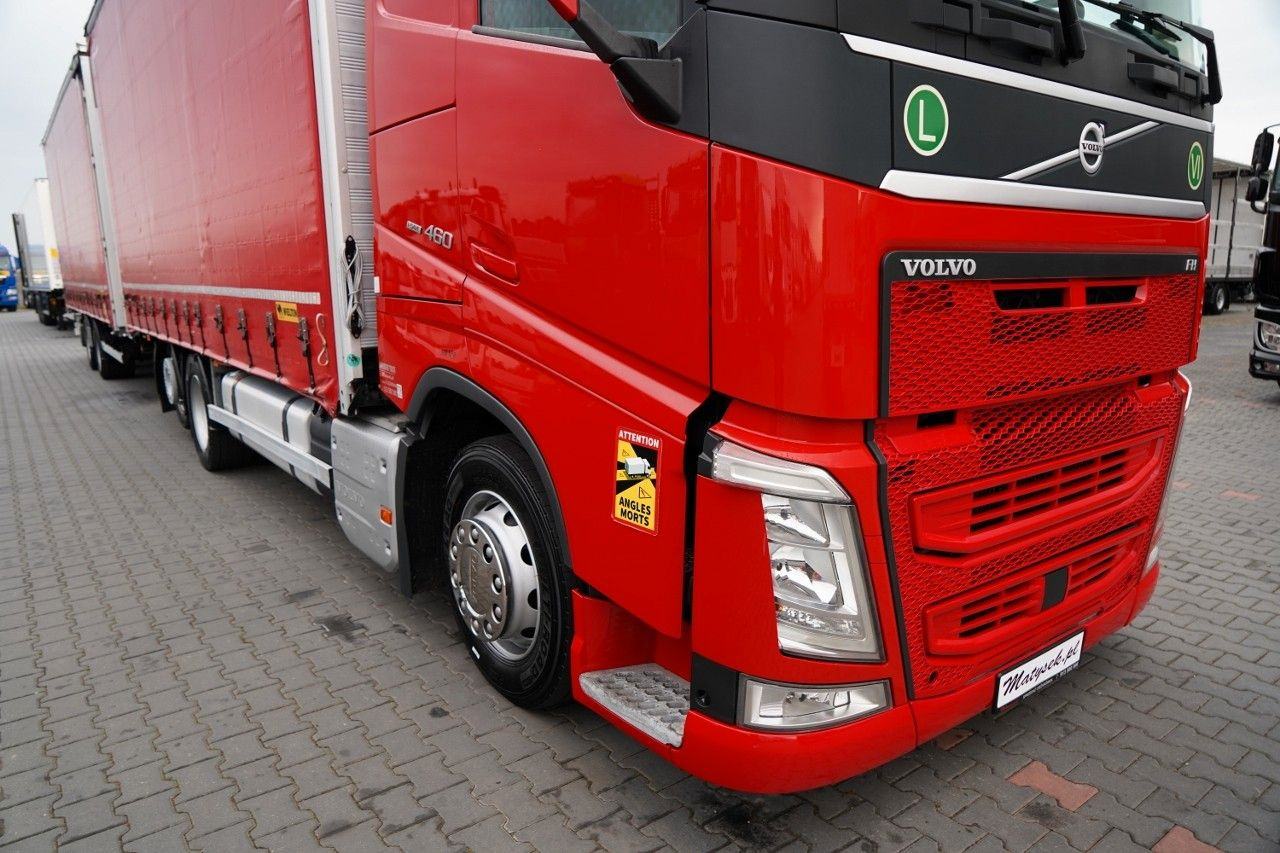 Volvo FH 460 / ZESTAW TANDEM / 120 M3 / PRZEJAZDOWY / - Kravas automašīna ar tentu: foto 5 Volvo FH 460 / ZESTAW TANDEM / 120 M3 / PRZEJAZDOWY / - Kravas automašīna ar tentu: foto 5