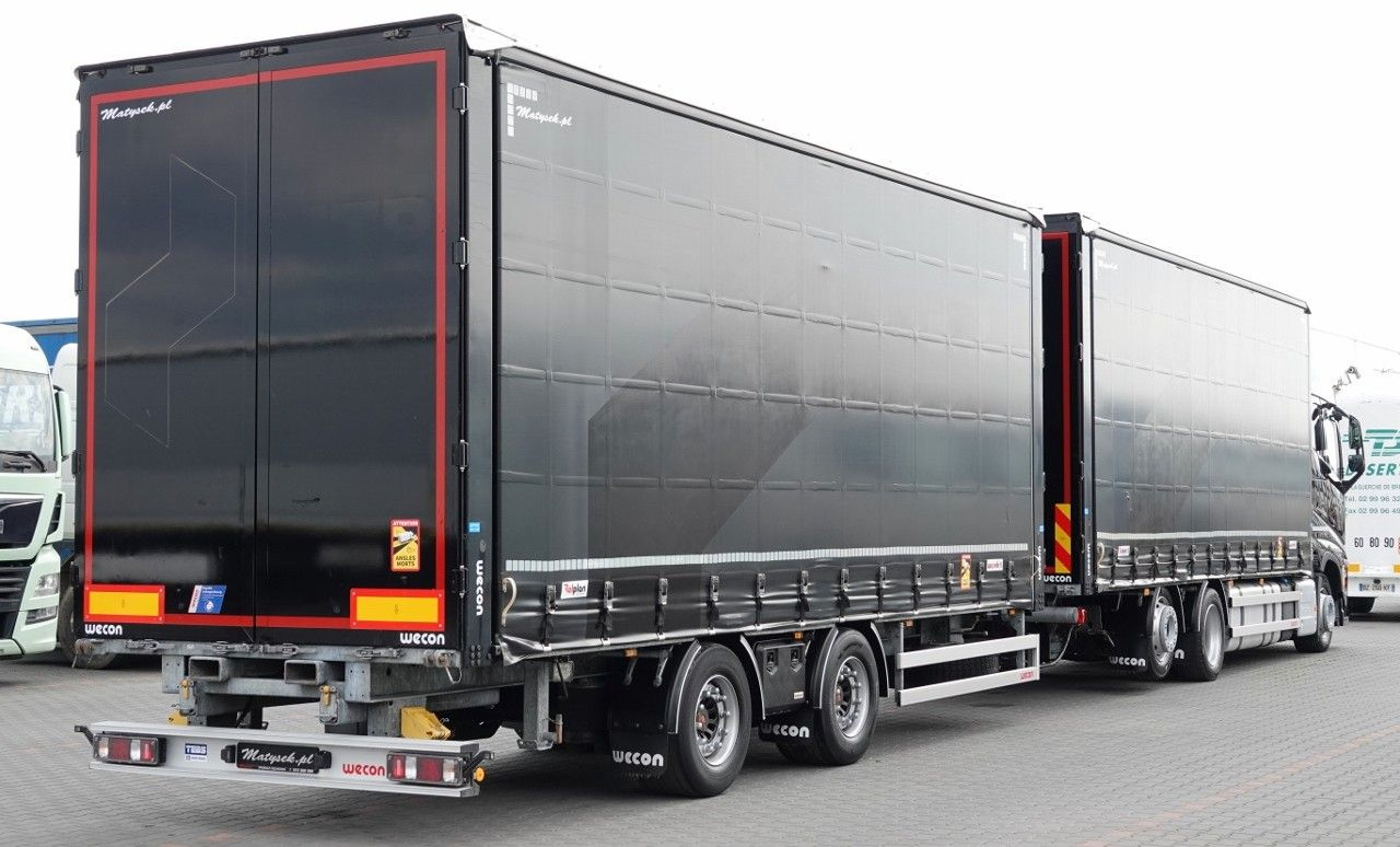 Volvo FH 500 / I-SAVE / XL / ZESTAW TANDEM PRZEJAZDOW - Kravas automašīna ar tentu: foto 4 Volvo FH 500 / I-SAVE / XL / ZESTAW TANDEM PRZEJAZDOW - Kravas automašīna ar tentu: foto 4