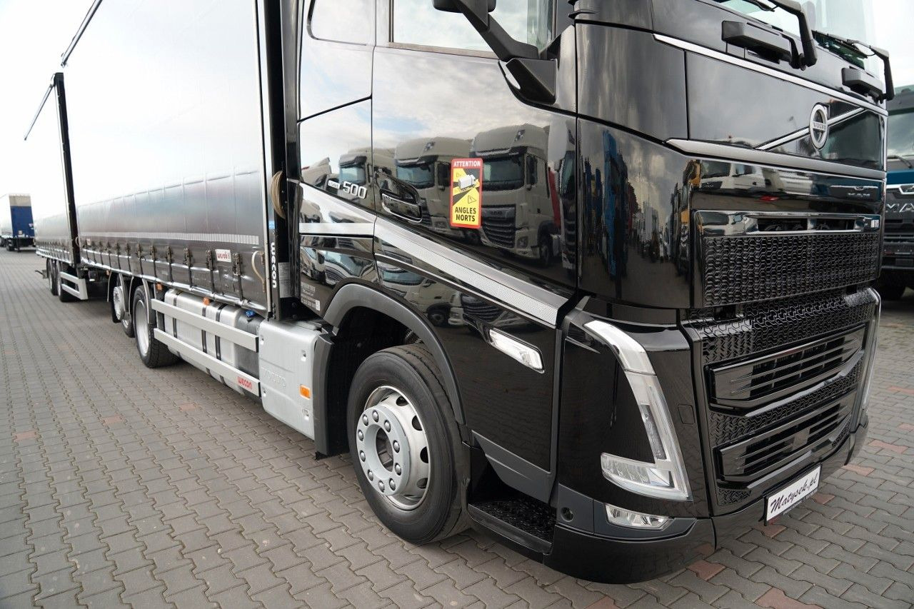Volvo FH 500 / I-SAVE / XL / ZESTAW TANDEM PRZEJAZDOWY - Kravas automašīna ar tentu: foto 5 Volvo FH 500 / I-SAVE / XL / ZESTAW TANDEM PRZEJAZDOWY - Kravas automašīna ar tentu: foto 5