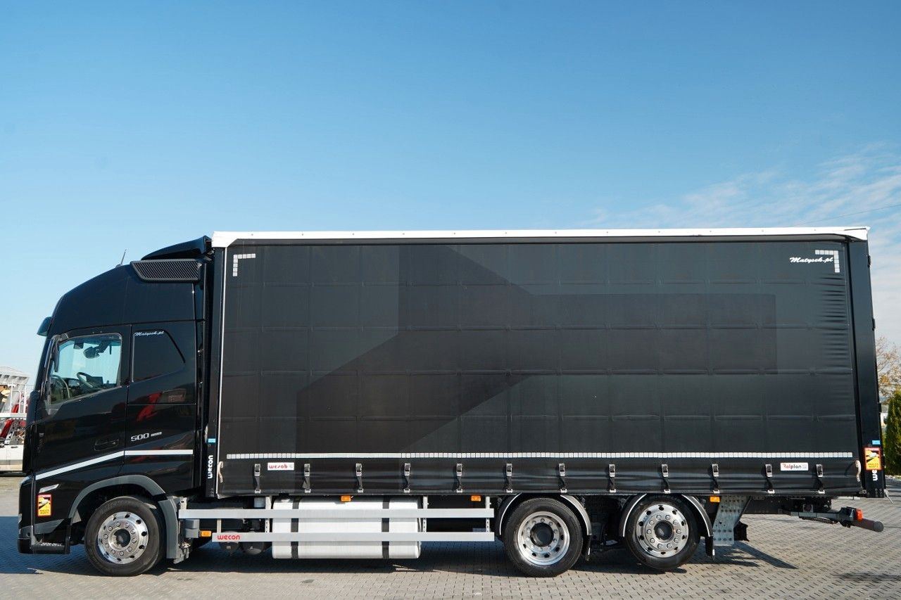 Volvo FH 500 / MEGA / ZESTAW TANDEM PRZEJAZDOWY 120 M3 - Kravas automašīna ar tentu: foto 3 Volvo FH 500 / MEGA / ZESTAW TANDEM PRZEJAZDOWY 120 M3 - Kravas automašīna ar tentu: foto 3