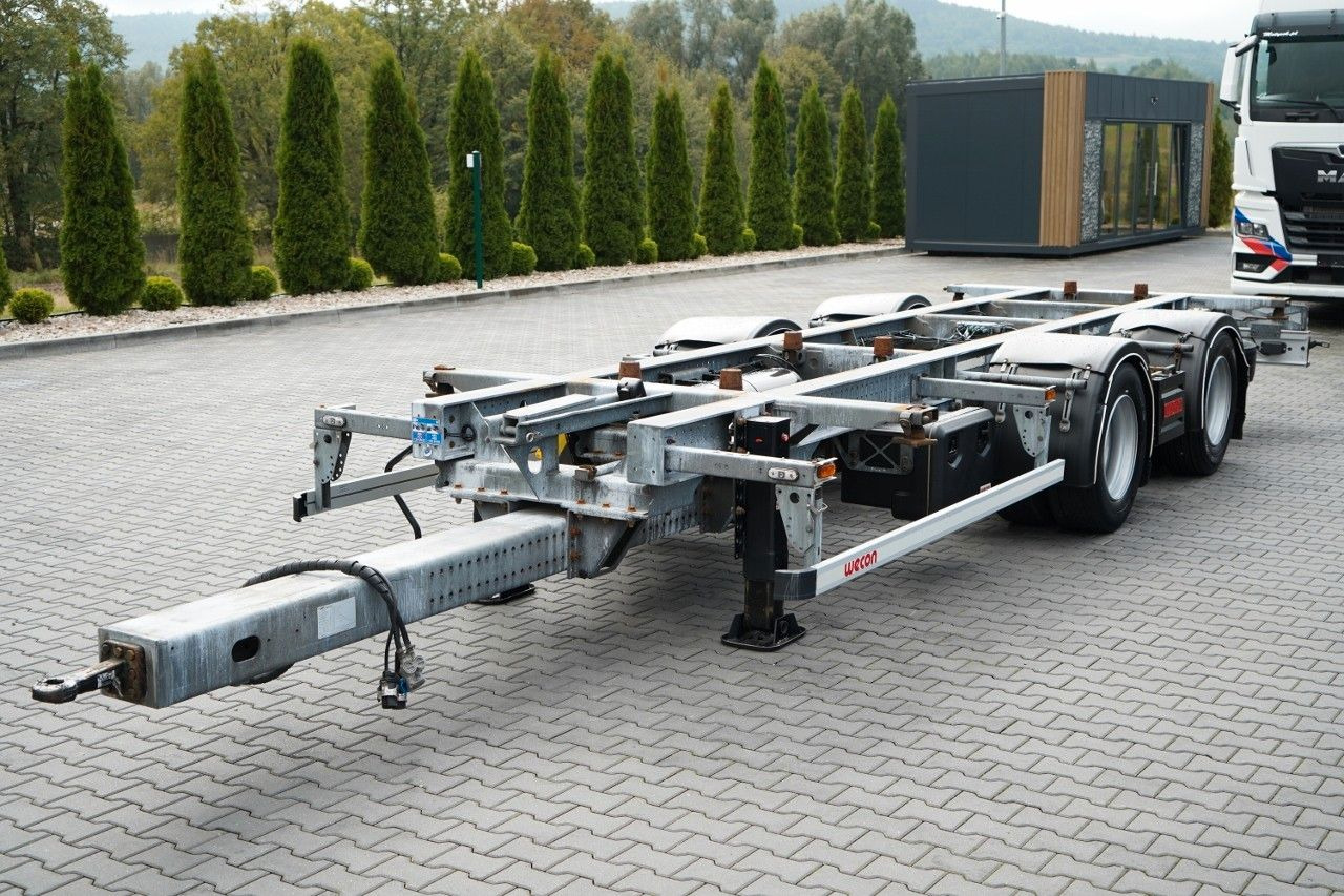 Wecon NACZEPA PODKONTENEROWA / 2019 - Puspiekabe šasija: foto 1 Wecon NACZEPA PODKONTENEROWA / 2019 - Puspiekabe šasija: foto 1