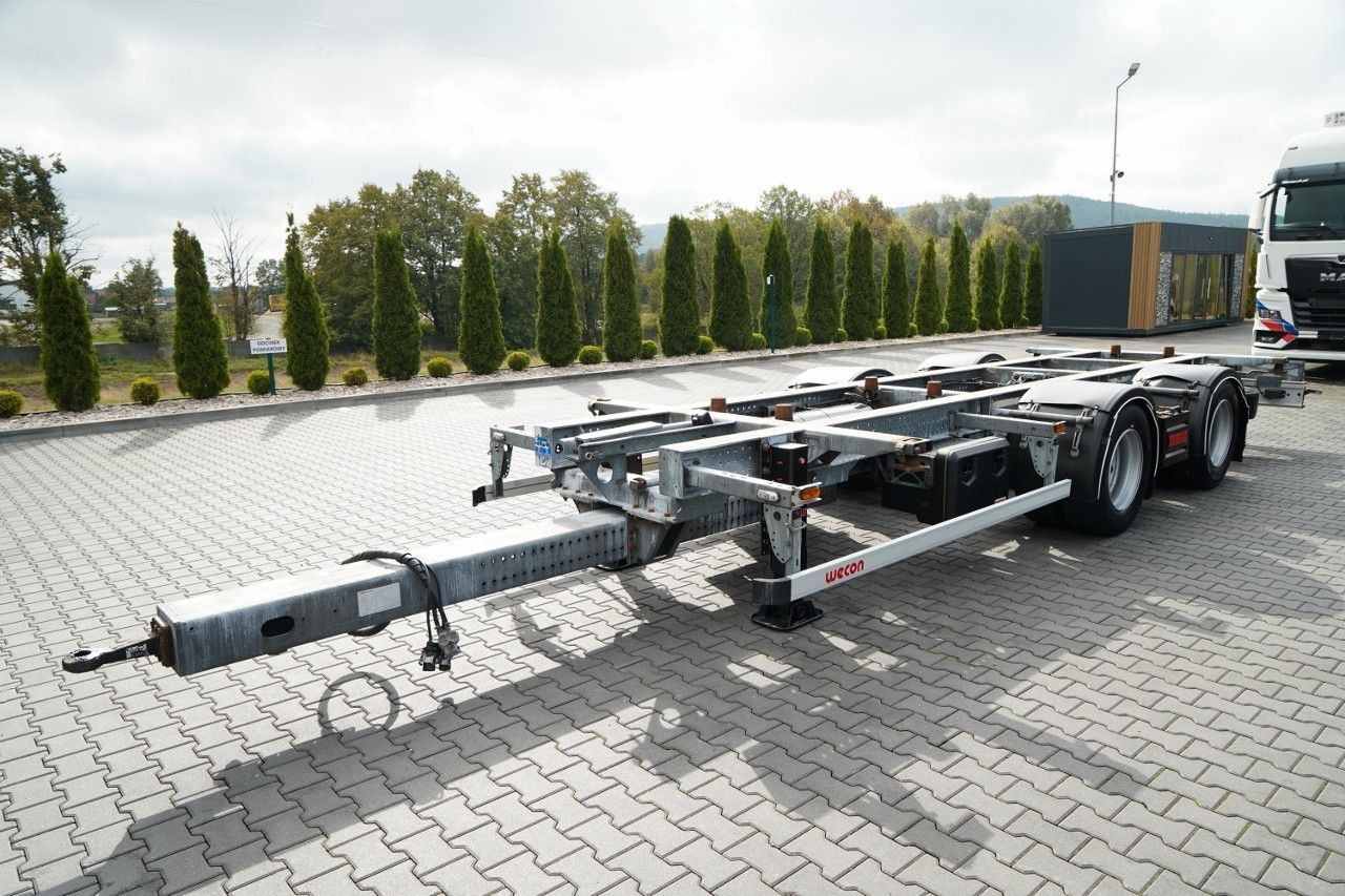 Wecon NACZEPA PODKONTENEROWA / 2019 - Puspiekabe šasija: foto 3 Wecon NACZEPA PODKONTENEROWA / 2019 - Puspiekabe šasija: foto 3