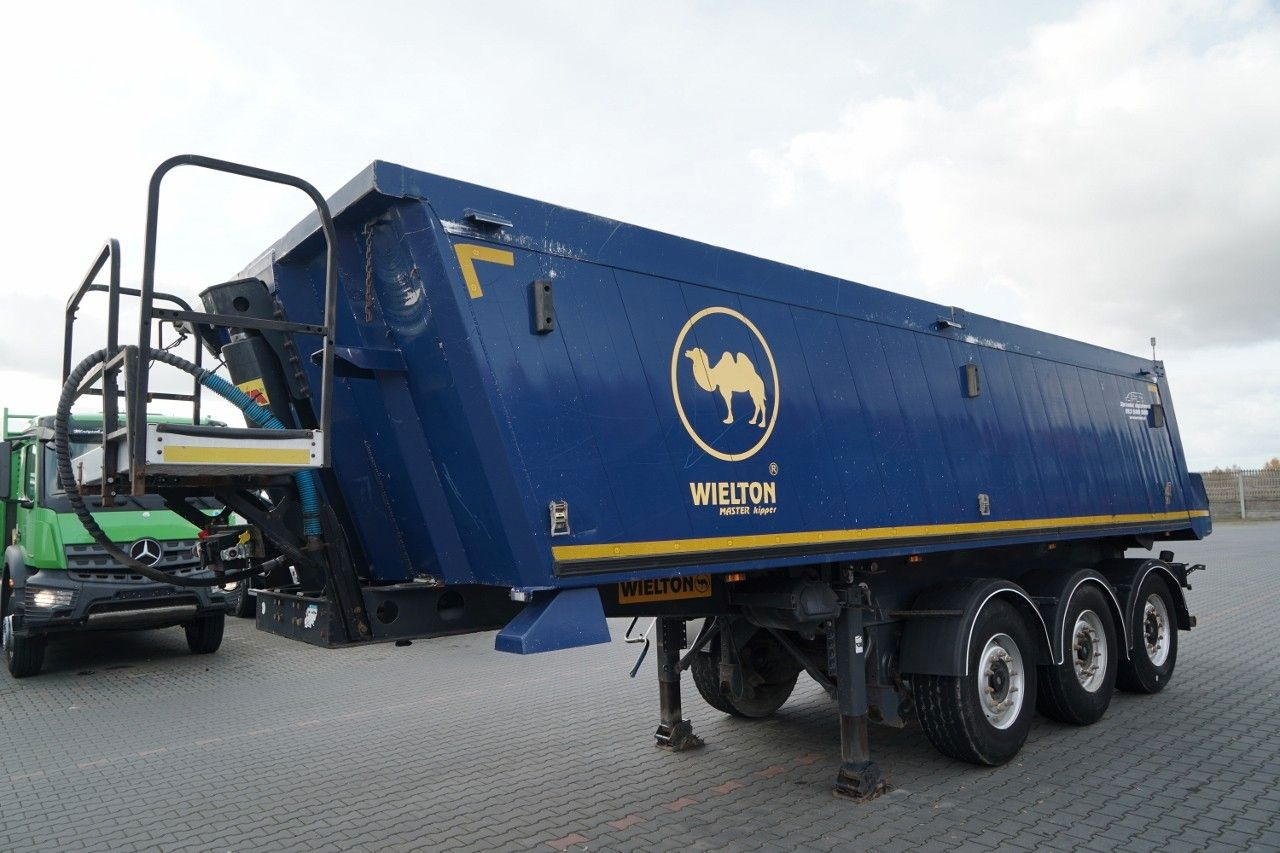 Wielton WYWROTKA / 24 M3 / ALUMINIOWA / OŚ PODNOSZONA / - Puspiekabe pašizgāzējs: foto 2 Wielton WYWROTKA / 24 M3 / ALUMINIOWA / OŚ PODNOSZONA / - Puspiekabe pašizgāzējs: foto 2