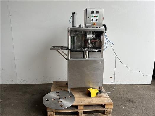 Flexipak Rotary pot sealer - Iepakošanas mašīna: foto 1 Flexipak Rotary pot sealer - Iepakošanas mašīna: foto 1