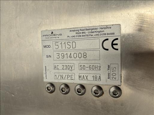 Promens 511SD Tray sealer - Iepakošanas mašīna: foto 5 Promens 511SD Tray sealer - Iepakošanas mašīna: foto 5