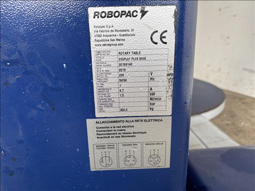 Robopac Ecoplat plus base Pallet wrapper - Iepakošanas mašīna: foto 4 Robopac Ecoplat plus base Pallet wrapper - Iepakošanas mašīna: foto 4