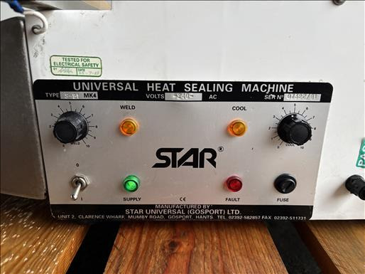 Star S91 Bag sealer - Iepakošanas mašīna: foto 4 Star S91 Bag sealer - Iepakošanas mašīna: foto 4