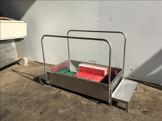 Syspal Stainless boot wash station - Pārtikas iekārta: foto 2 Syspal Stainless boot wash station - Pārtikas iekārta: foto 2