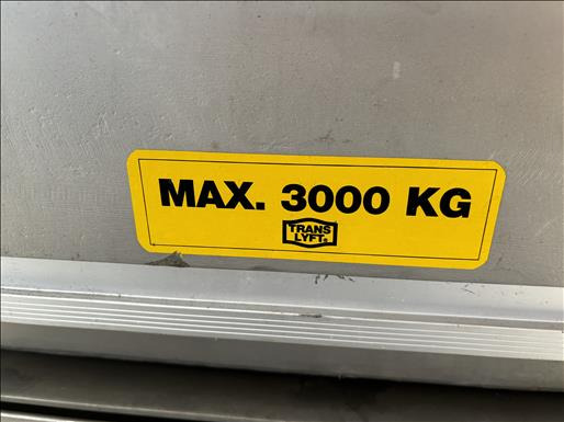 Iepakošanas mašīna Translyft 3Tonne Rotary table scissor lift: foto 6