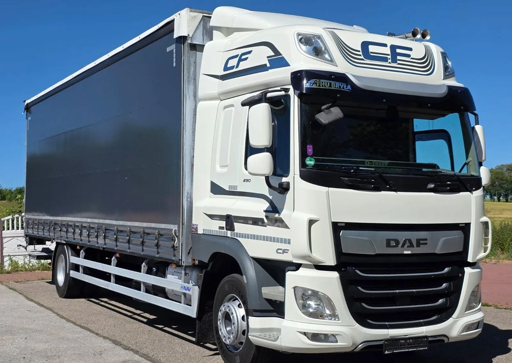 DAF CF290 / CF320 / FIRANKA / WINDA DHOLLANDIA / E6/ JEDEN WŁAŚCICIEL / SPROWADZONY / 22PALETY / 2019/ PODNOSZONY DACH / JAK NOWY - Kravas automašīna ar tentu: foto 2 DAF CF290 / CF320 / FIRANKA / WINDA DHOLLANDIA / E6/ JEDEN WŁAŚCICIEL / SPROWADZONY / 22PALETY / 2019/ PODNOSZONY DACH / JAK NOWY - Kravas automašīna ar tentu: foto 2