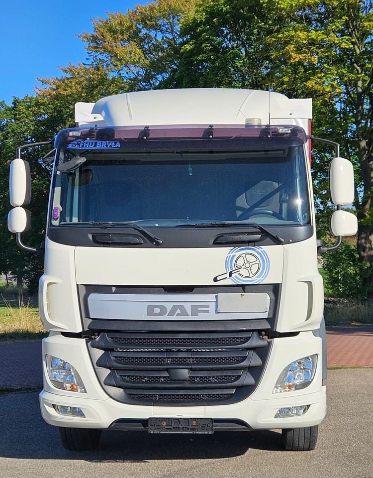 DAF CF370/410/BURTO-FIRANKA/RETARDER/WINDA/OŚ SKRĘTNA-PODNOSZONA/E6/SPROWADZONY/20PALET/BURTO-FIRANKA - Kravas automašīna ar tentu: foto 3 DAF CF370/410/BURTO-FIRANKA/RETARDER/WINDA/OŚ SKRĘTNA-PODNOSZONA/E6/SPROWADZONY/20PALET/BURTO-FIRANKA - Kravas automašīna ar tentu: foto 3