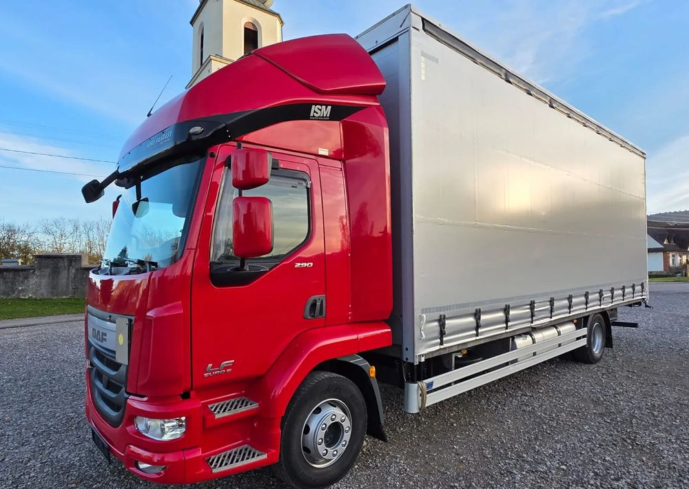 DAF LF 290 / WINDA / 16TON DMC / 3M WYSOKOŚĆ / JUMBO / FIRANKA / SYPIALKA / AUTOMAT / JEDEN WŁAŚCICIE / EURO 6 / 2017/ SPROWADZONY / 19 PALET / DUŻA ŁADOWNOŚĆ / - Kravas automašīna ar tentu: foto 2 DAF LF 290 / WINDA / 16TON DMC / 3M WYSOKOŚĆ / JUMBO / FIRANKA / SYPIALKA / AUTOMAT / JEDEN WŁAŚCICIE / EURO 6 / 2017/ SPROWADZONY / 19 PALET / DUŻA ŁADOWNOŚĆ / - Kravas automašīna ar tentu: foto 2