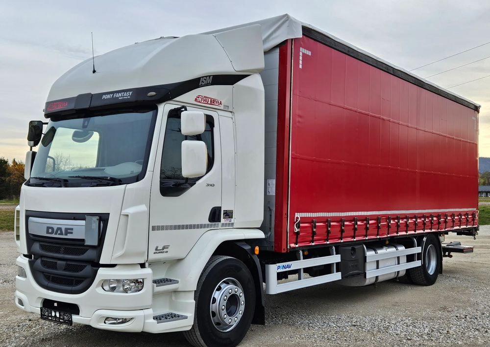 DAF LF 310/WINDA/FIRANKA/NOWE TURBO/NOWE SPRZĘGŁO/EURO 6/SPROWADZONY/20PALET/ŁADOWNOSC 10TON - Kravas automašīna ar tentu: foto 1 DAF LF 310/WINDA/FIRANKA/NOWE TURBO/NOWE SPRZĘGŁO/EURO 6/SPROWADZONY/20PALET/ŁADOWNOSC 10TON - Kravas automašīna ar tentu: foto 1