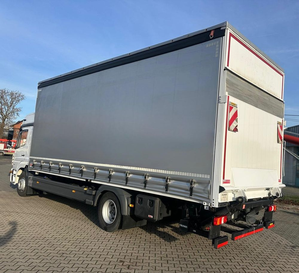 Mercedes-Benz ATEGO 1530 / FIRANKA / WINDA / E6 / 2023 / JAK NOWY / 18 EURO PALET / SPROWADZONY / GLOB / SYPIALKA / NISKI PRZEBIEG - Kravas automašīna ar tentu: foto 4 Mercedes-Benz ATEGO 1530 / FIRANKA / WINDA / E6 / 2023 / JAK NOWY / 18 EURO PALET / SPROWADZONY / GLOB / SYPIALKA / NISKI PRZEBIEG - Kravas automašīna ar tentu: foto 4