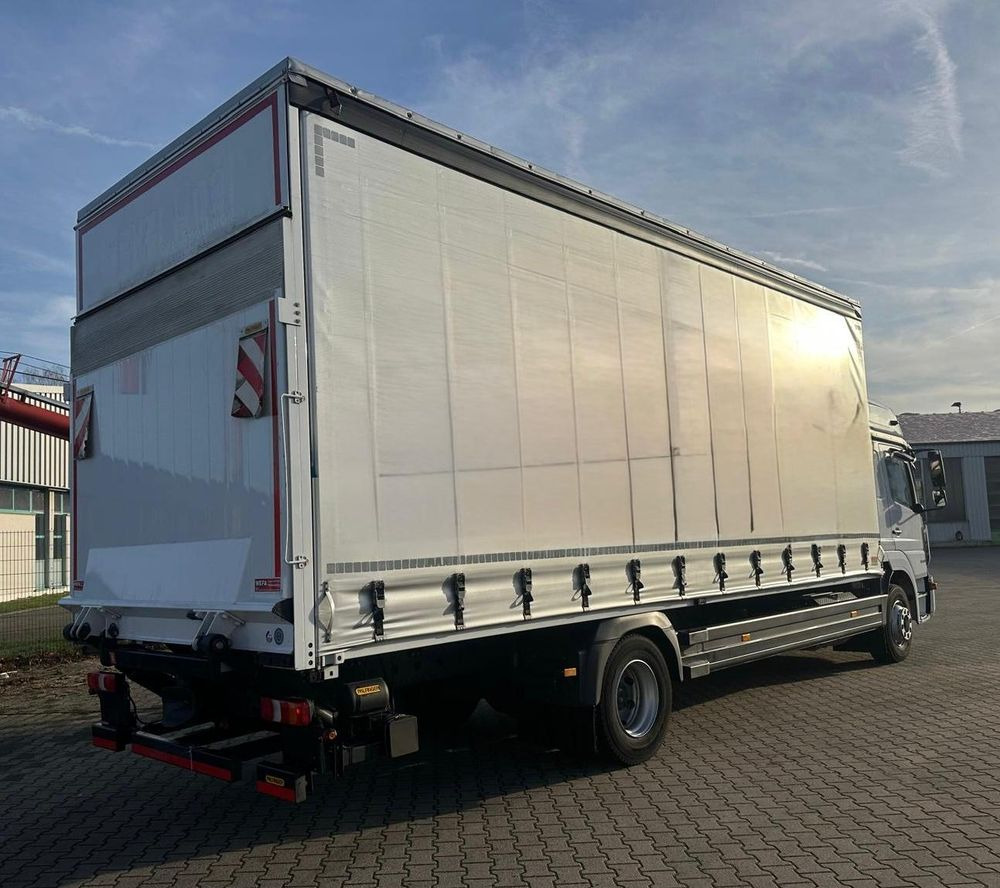 Mercedes-Benz ATEGO 1530 / FIRANKA / WINDA / E6 / 2023 / JAK NOWY / 18 EURO PALET / SPROWADZONY / GLOB / SYPIALKA / NISKI PRZEBIEG - Kravas automašīna ar tentu: foto 5 Mercedes-Benz ATEGO 1530 / FIRANKA / WINDA / E6 / 2023 / JAK NOWY / 18 EURO PALET / SPROWADZONY / GLOB / SYPIALKA / NISKI PRZEBIEG - Kravas automašīna ar tentu: foto 5