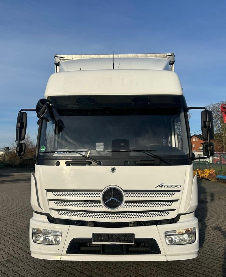 Mercedes-Benz ATEGO 1530 / FIRANKA / WINDA / E6 / 2023 / JAK NOWY / 18 EURO PALET / SPROWADZONY / GLOB / SYPIALKA / NISKI PRZEBIEG - Kravas automašīna ar tentu: foto 3 Mercedes-Benz ATEGO 1530 / FIRANKA / WINDA / E6 / 2023 / JAK NOWY / 18 EURO PALET / SPROWADZONY / GLOB / SYPIALKA / NISKI PRZEBIEG - Kravas automašīna ar tentu: foto 3
